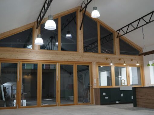Transformation d’un atelier d’artisan en habitation, Menuiseries sur-mesure, Menuiseries Bildau & Bussmann, Agencements, Assistance MOA & MOE