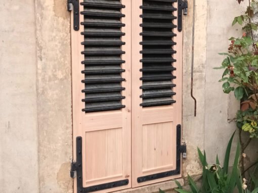 Volets persiennes, Menuiseries sur-mesure