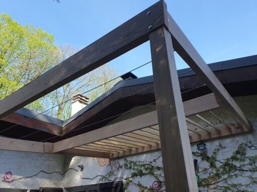 Pergola, Agencements