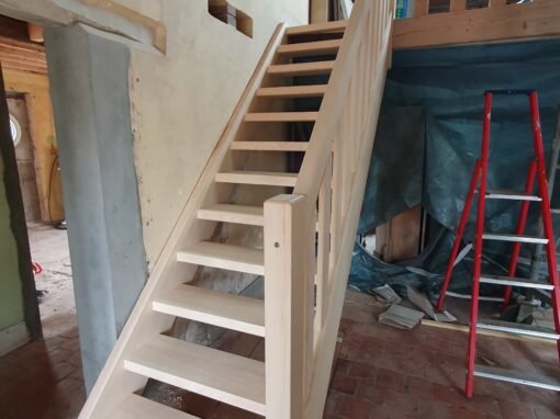 Rénovation d’une maison intérieur/extérieur, Menuiseries sur-mesure, Menuiseries Bildau & Bussmann, Assistance MOA & MOE