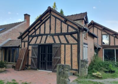 Réhabilitation d’une maison à Colombage