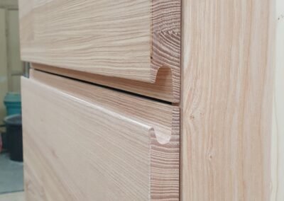 Cuisine en frêne à