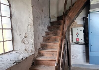 Escalier de l’église de Saint honoré