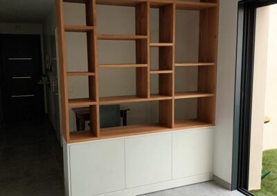 Bibliothèque en chêne