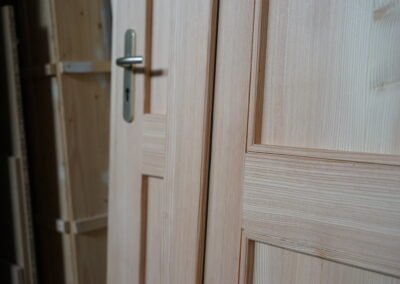 Fabrication de portes intérieures