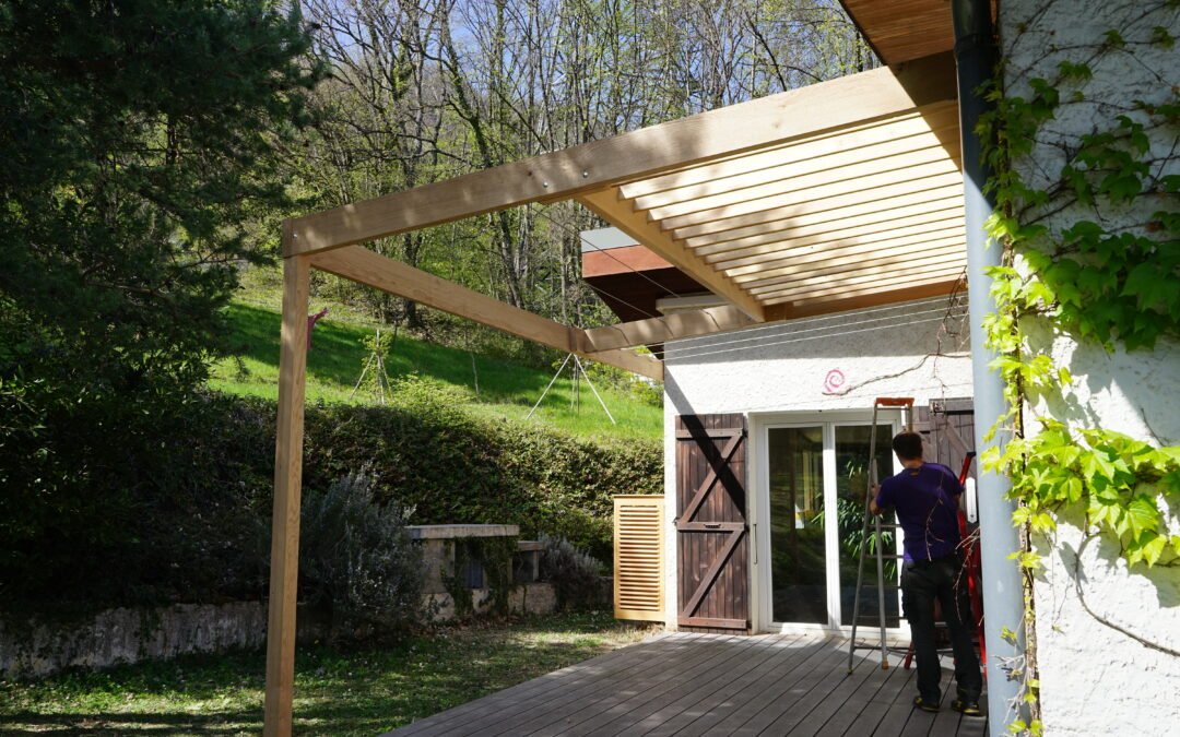 Pergola à Claix