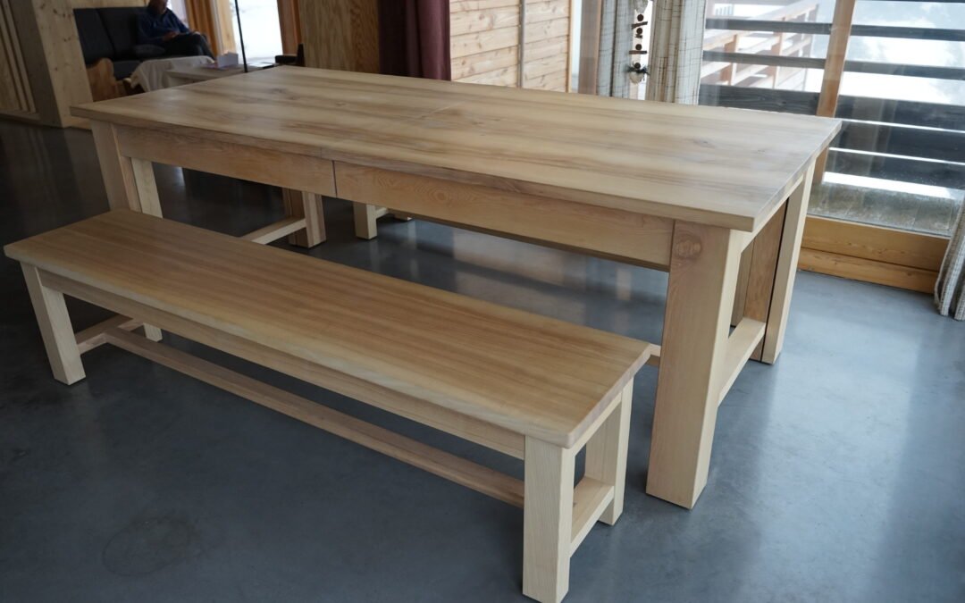 Tables et bancs fermiers I tech