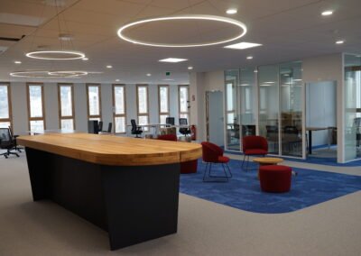 Agencement intérieur de bureaux chez Vinci