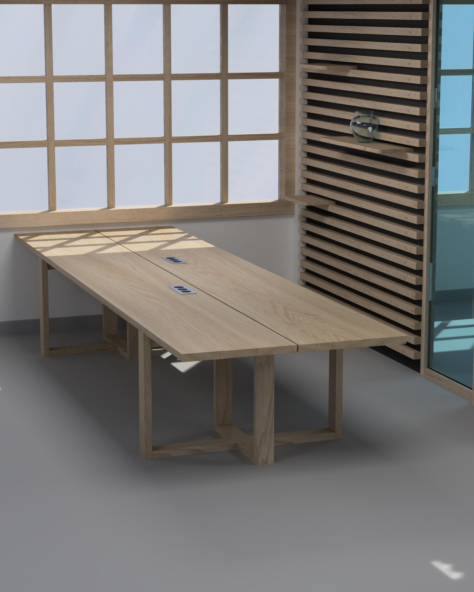 Table de réunion - Boisage